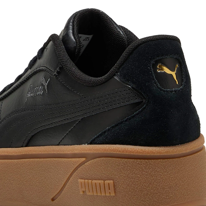 ZAPATILLAS MUJER PUMA CASUALES NEGRO CLUB II - 6
