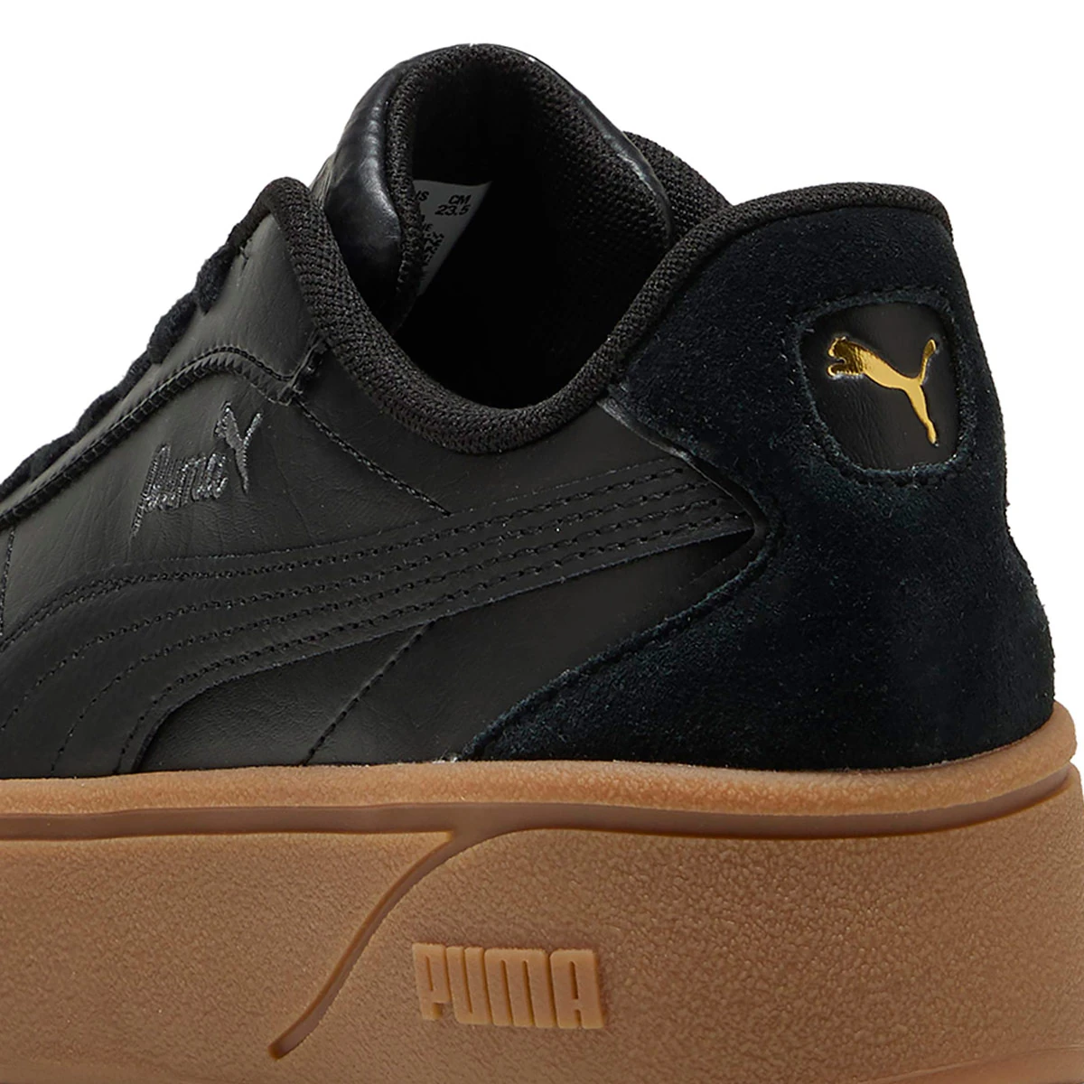ZAPATILLAS MUJER PUMA CASUALES NEGRO CLUB II - 6