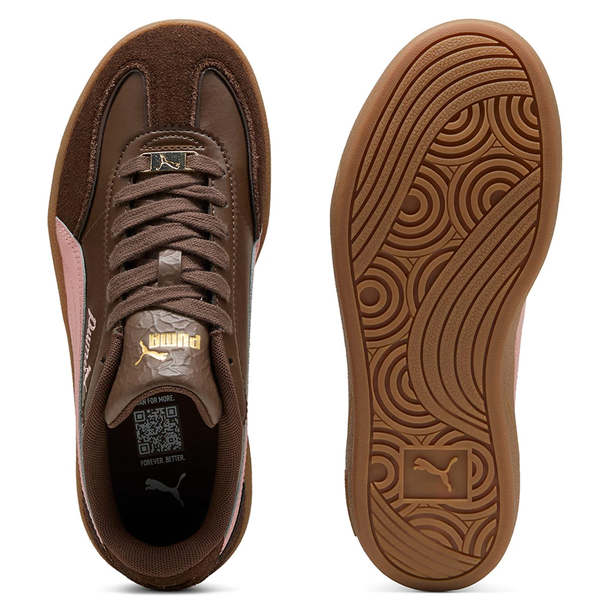 ZAPATILLAS MUJER PUMA CASUALES CAFÉ CLUB II - 4
