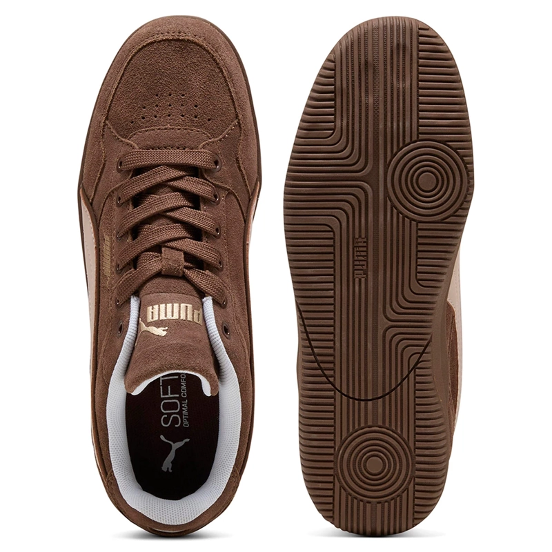 ZAPATILLAS MUJER PUMA CASUALES CAFÉ K-MODA - 4