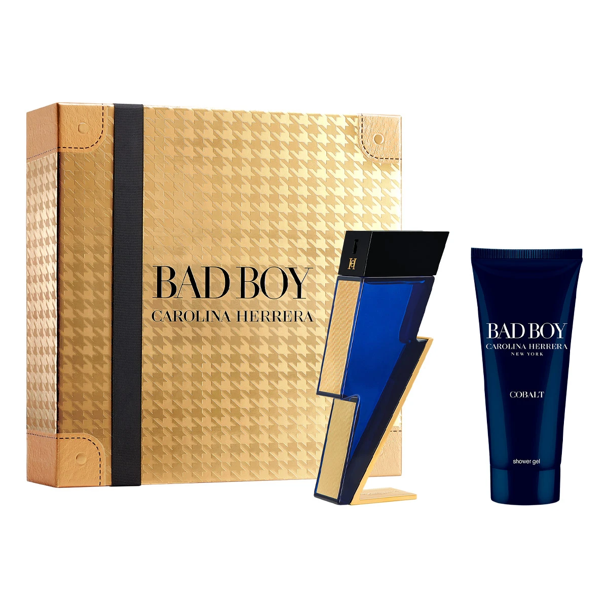 ESTUCHE PERFUME HOMBRE CAROLINA HERRERA BAD BOY COBALT ABSOLUTE EDP 100ML+GEL DE DUCHA 100ML - 1