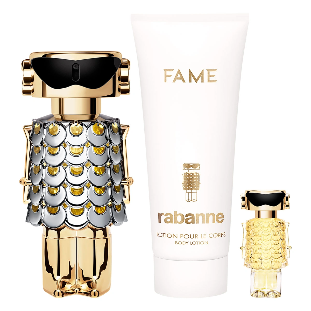 ESTUCHE PERFUME MUJER PACO RABANNE FAME EDP 80ML+LOCIÓN CORPORAL 100ML+EDP 10ML - 2