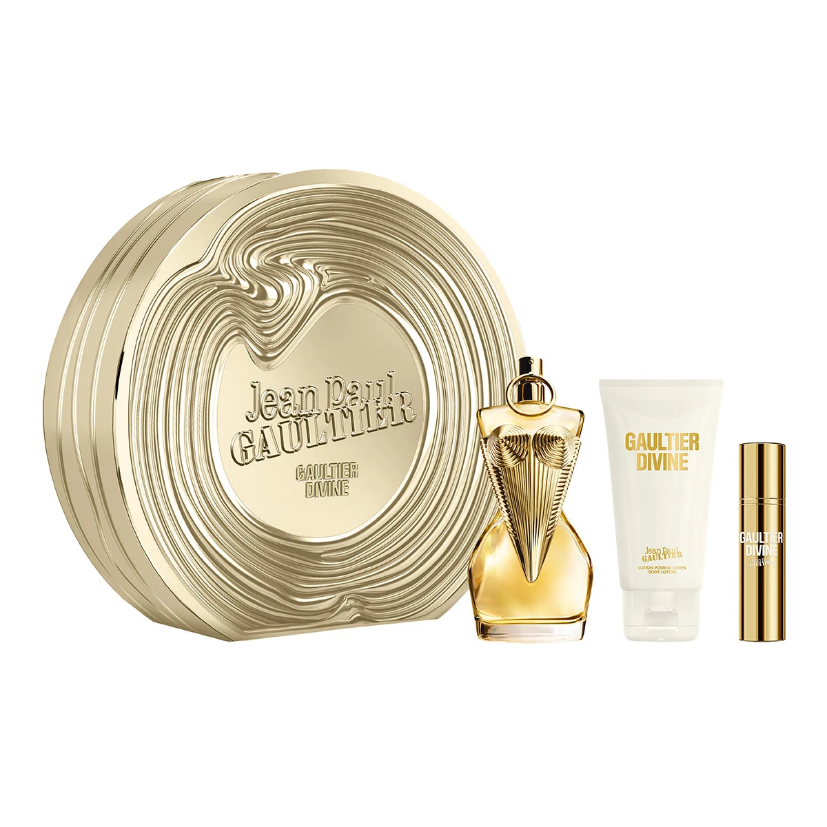 ESTUCHE PERFUME MUJER JEAN PAUL GAULTIER DIVINE EDP 100ML+EDP 10ML+LOCIÓN CORPORAL 75ML - 1