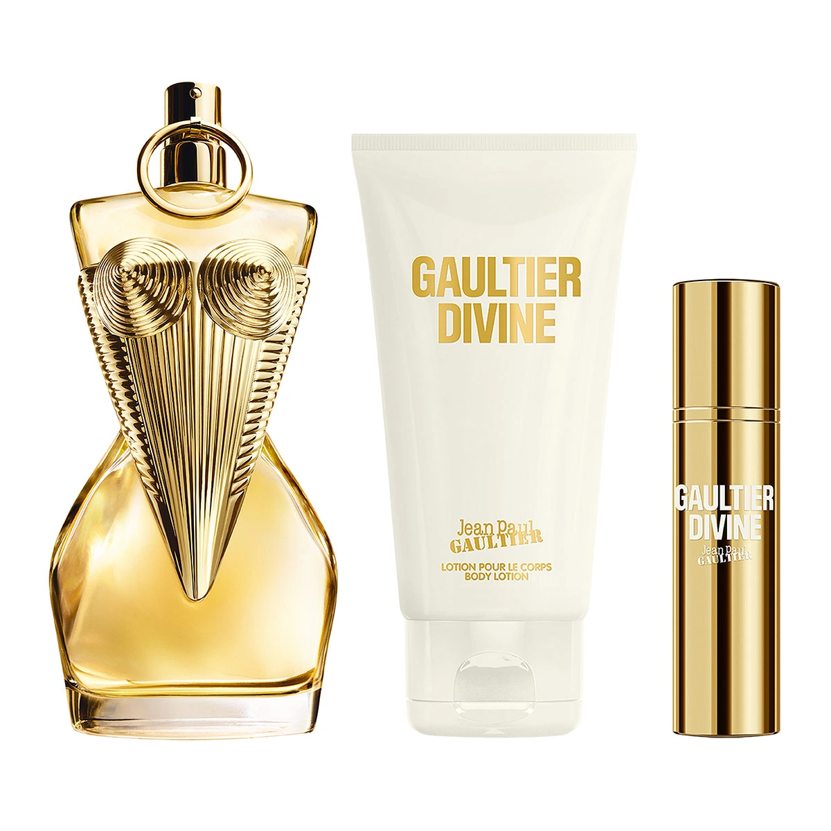 ESTUCHE PERFUME MUJER JEAN PAUL GAULTIER DIVINE EDP 100ML+EDP 10ML+LOCIÓN CORPORAL 75ML - 2
