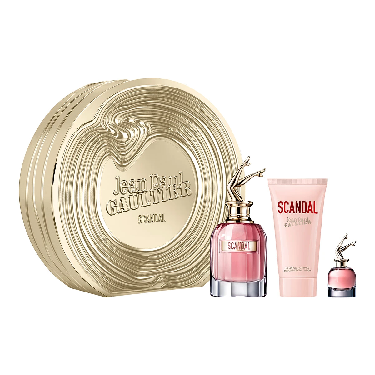 ESTUCHE PERFUME MUJER JEAN PAUL GAULTIER SCANDAL EDP 80ML+LOCIÓN CORPORAL 75ML+EDP 6ML - 1