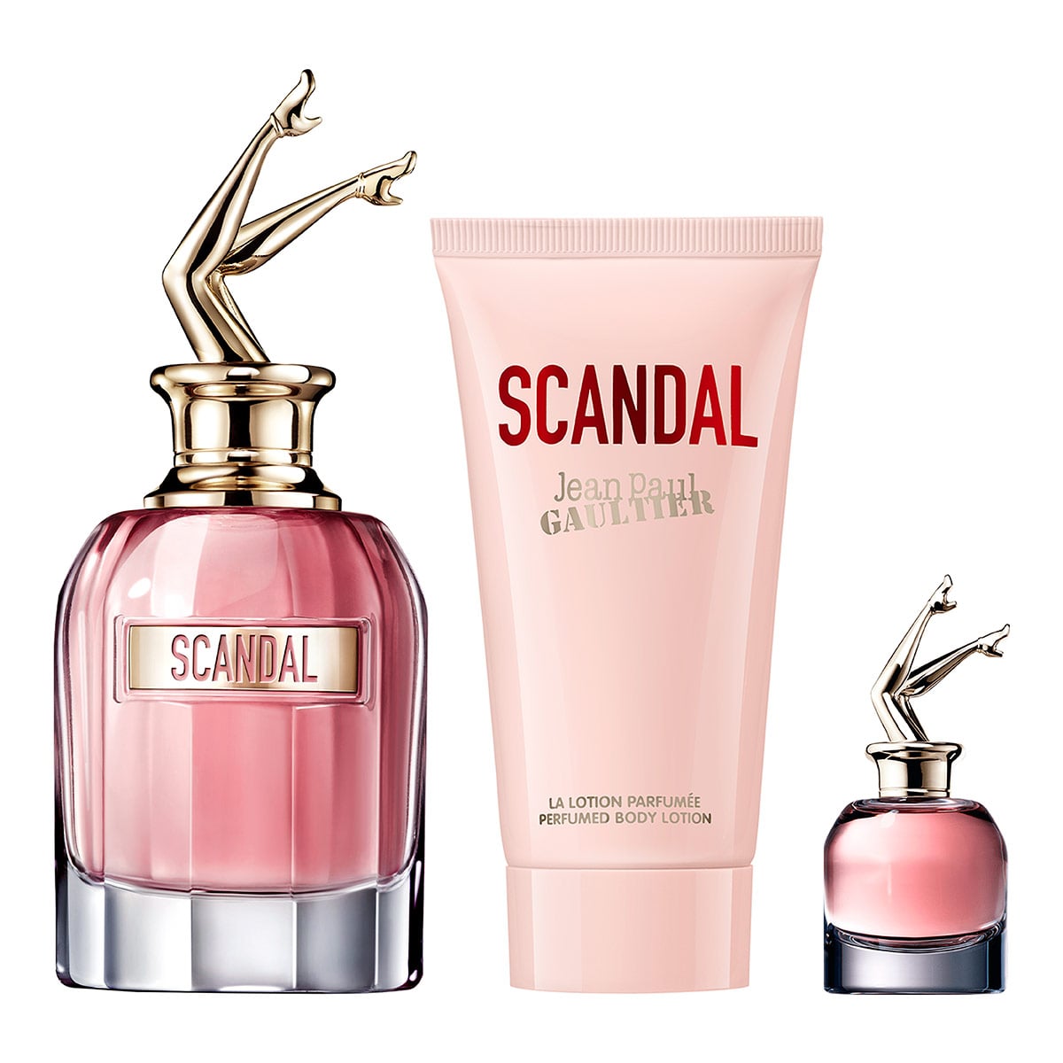 ESTUCHE PERFUME MUJER JEAN PAUL GAULTIER SCANDAL EDP 80ML+LOCIÓN CORPORAL 75ML+EDP 6ML - 2