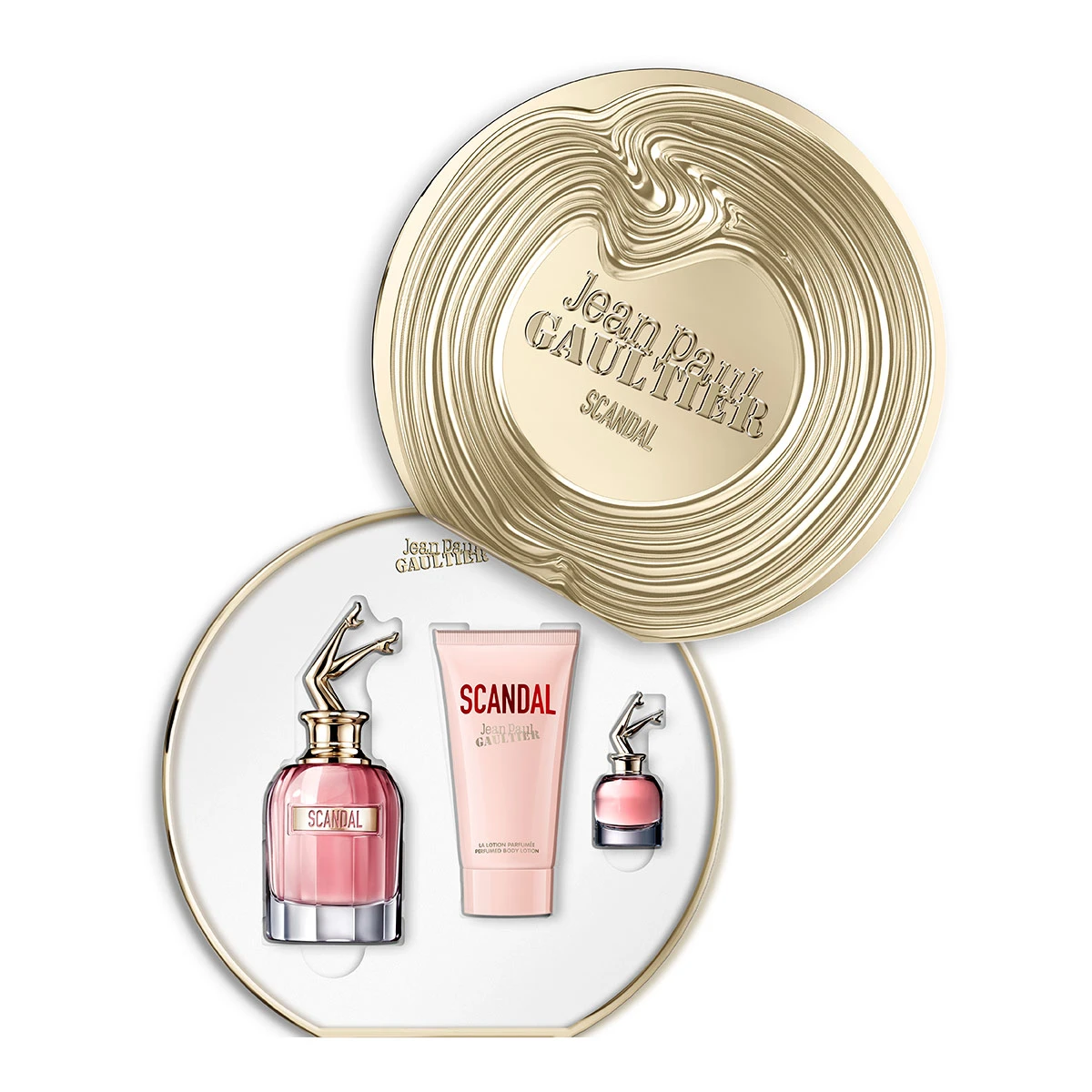 ESTUCHE PERFUME MUJER JEAN PAUL GAULTIER SCANDAL EDP 80ML+LOCIÓN CORPORAL 75ML+EDP 6ML - 3