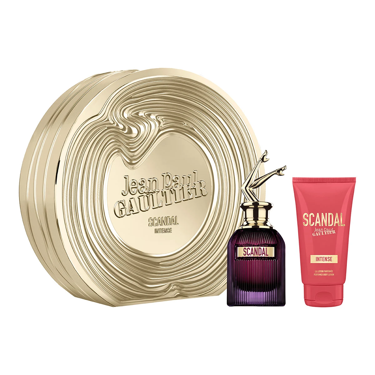 ESTUCHE PERFUME MUJER JEAN PAUL GAULTIER SCANDAL INTENSE EDP 80ML+LOCIÓN CORPORAL 75ML - 1