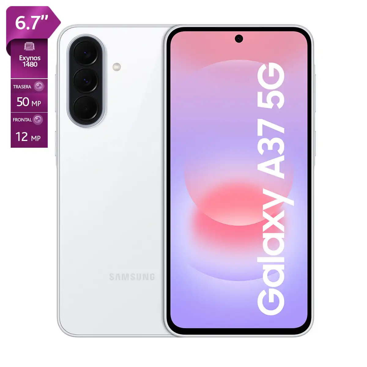 SMARTPHONE SAMSUNG GALAXY A37 5G 128GB 6GB RAM 50MP 6.7” - 1
