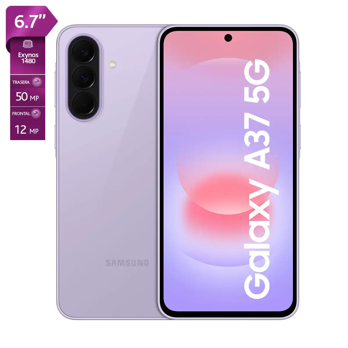 SMARTPHONE SAMSUNG GALAXY A37 5G 256GB 8GB RAM 50MP 6.7” - 1