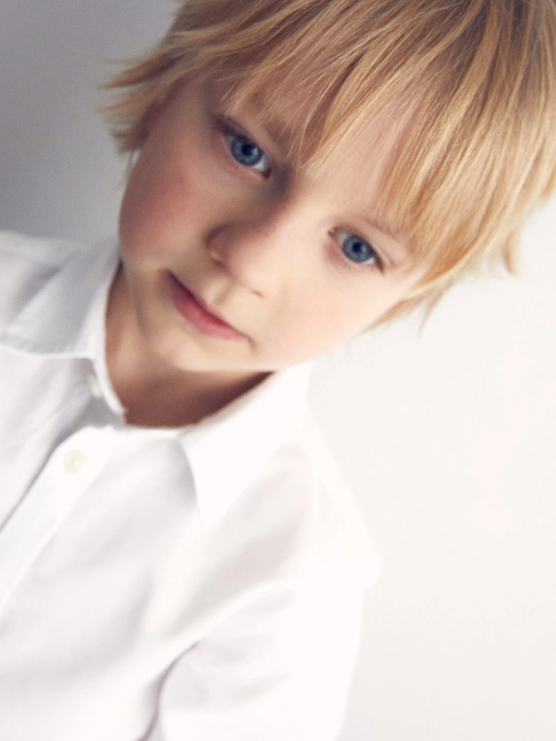 CAMISA NIÑO SFERA MANGA LARGA OXFORD - 2