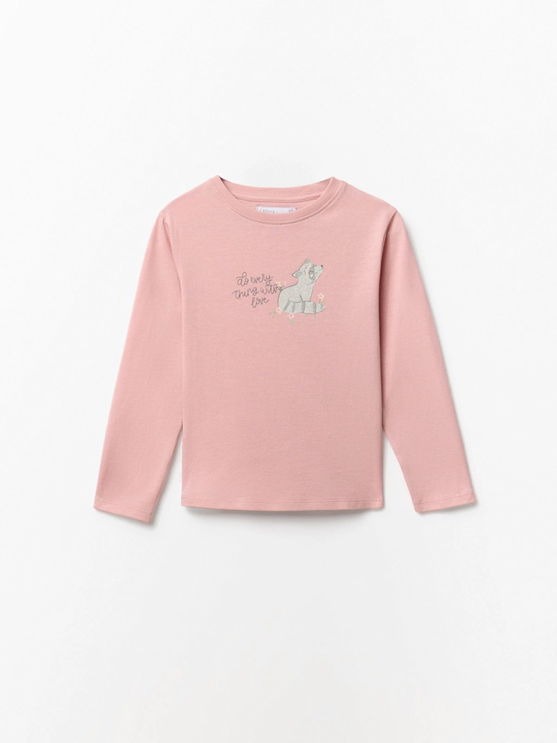 POLERA NIÑA SFERA MANGA LARGA - 1