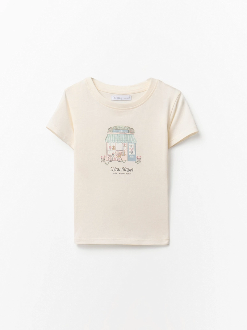 POLERA NIÑA SFERA MANGA LARGA - 1
