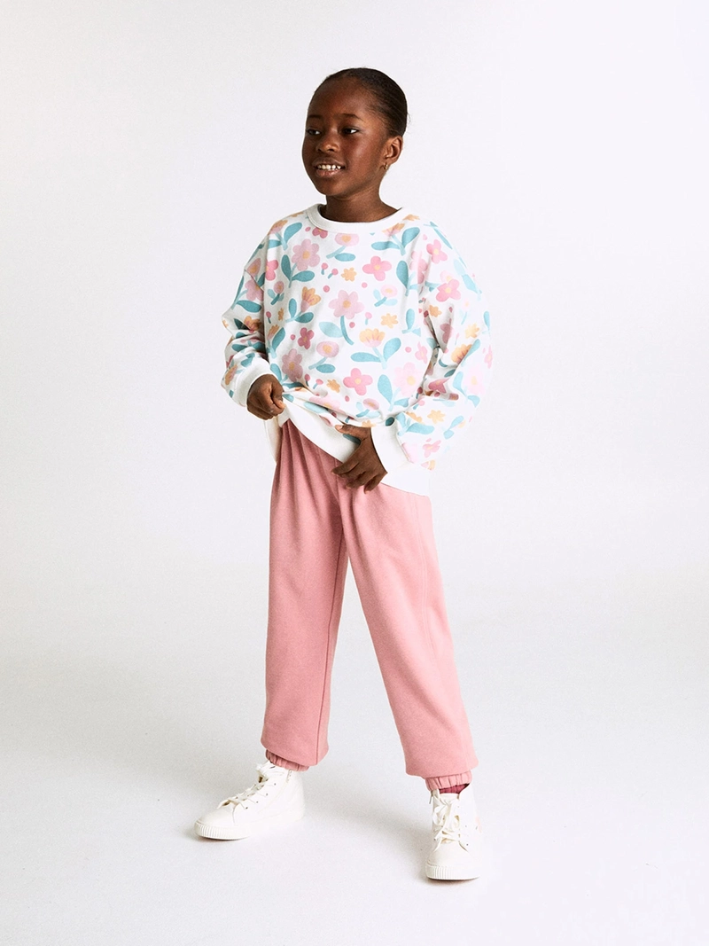 PANTALÓN DE BUZO NIÑA SFERA - 1