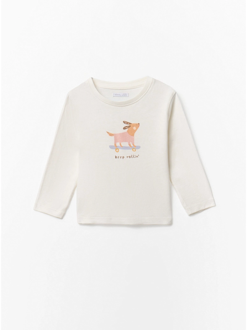 POLERA NIÑA SFERA MANGA LARGA - 1
