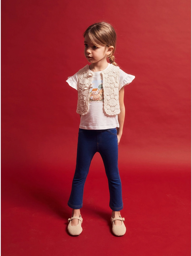 POLERA NIÑA SFERA MANGA LARGA - 1