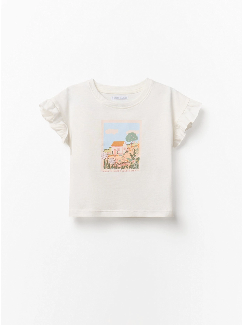 POLERA NIÑA SFERA MANGA LARGA - 2