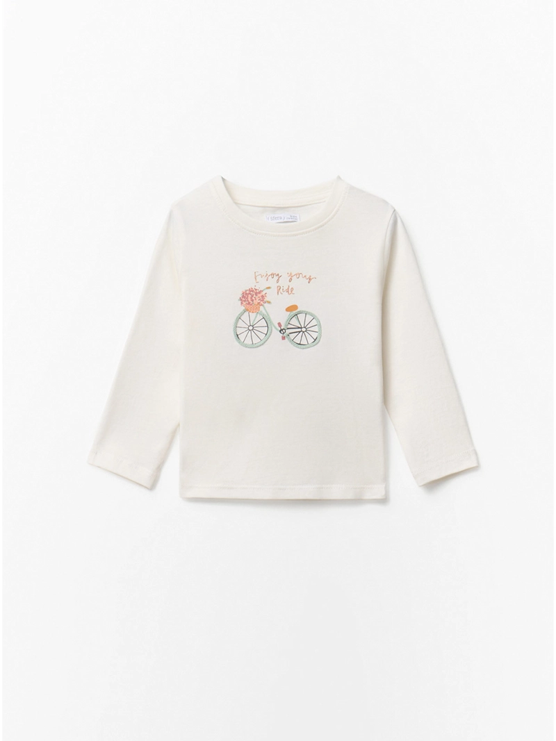 POLERA NIÑA SFERA MANGA LARGA - 1