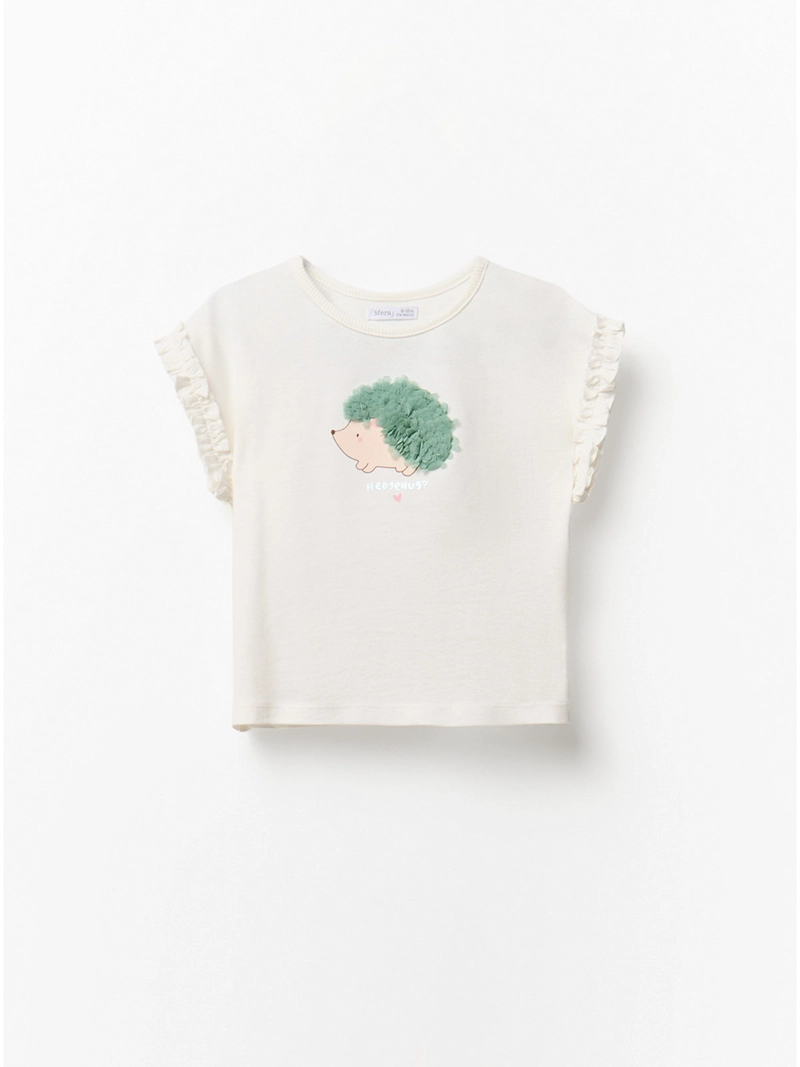 POLERA NIÑA SFERA MANGA LARGA - 4