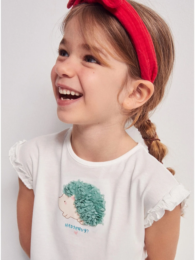 POLERA NIÑA SFERA MANGA LARGA - 3