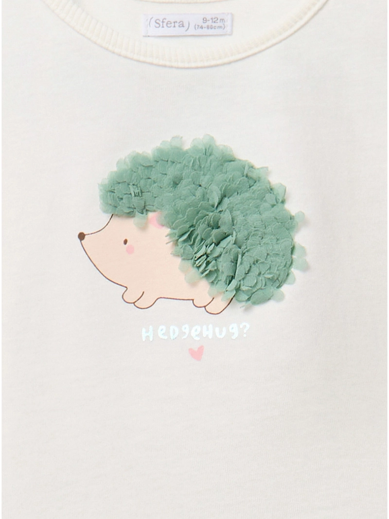 POLERA NIÑA SFERA MANGA LARGA - 5