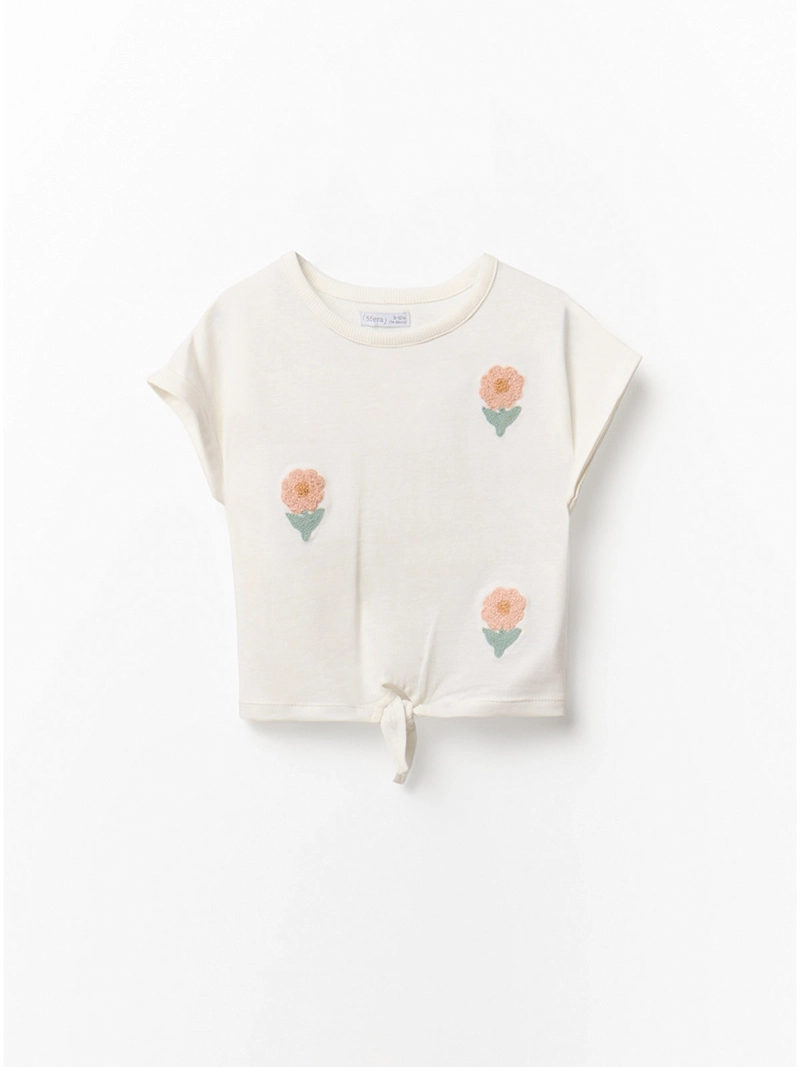 POLERA NIÑA SFERA MANGA LARGA - 4
