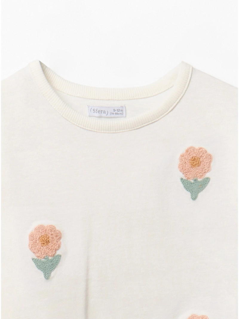 POLERA NIÑA SFERA MANGA LARGA - 5