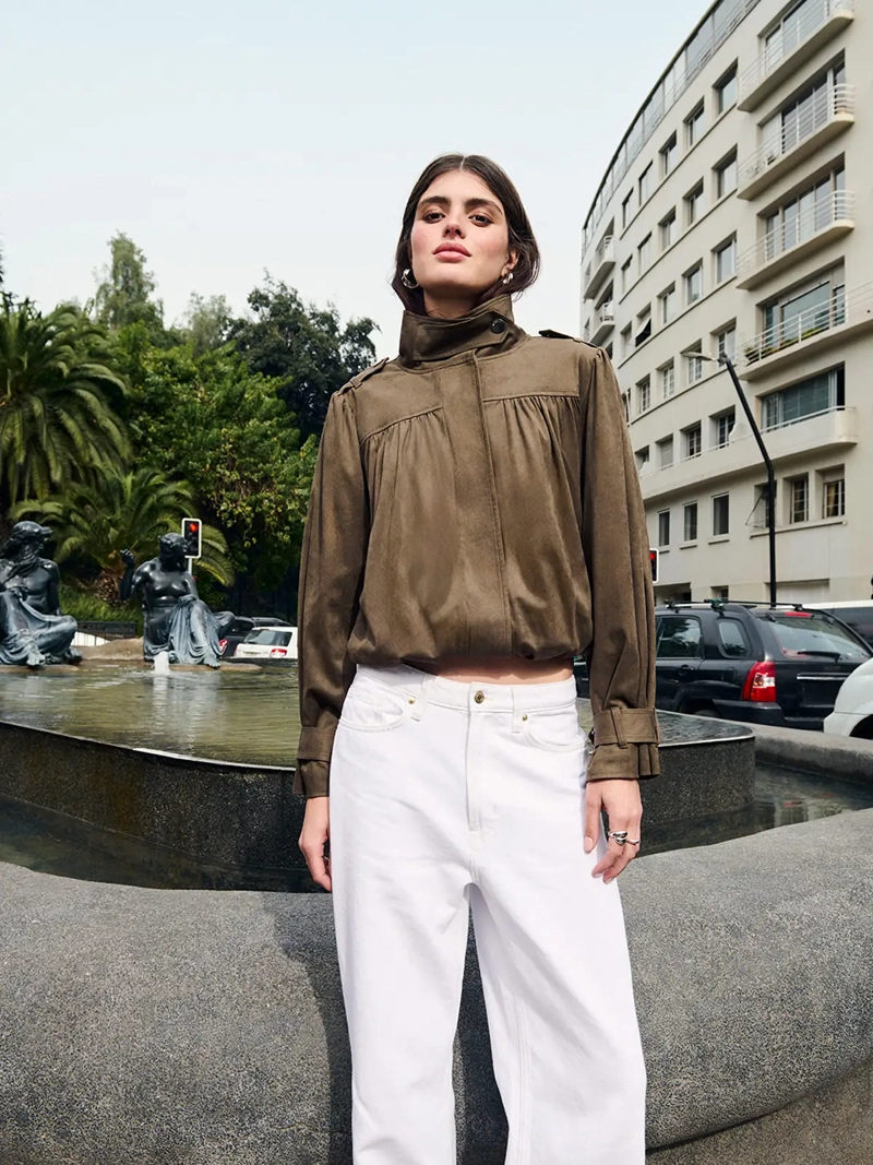 CHAQUETA MUJER MARQUIS SUEDE AGLOBADA - 2