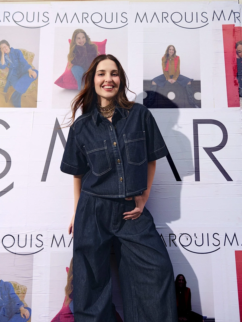 BLUSA MUJER MARQUIS - BELÉN SOTO ALGODÓN DENIM - 2