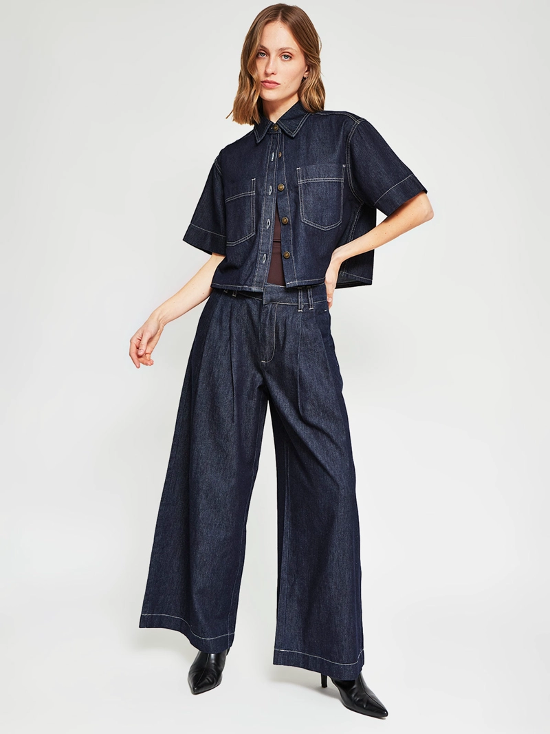 BLUSA MUJER MARQUIS - BELÉN SOTO ALGODÓN DENIM - 6