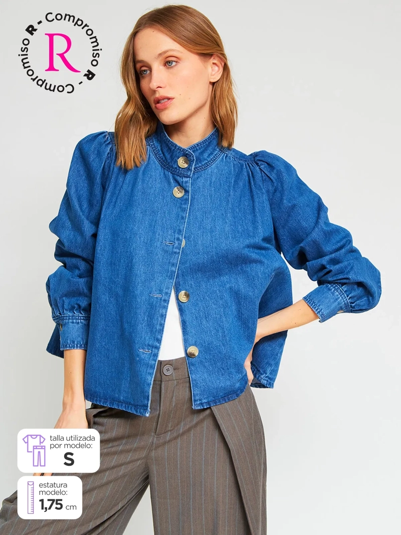 CHAQUETA MUJER MARQUIS ALGODÓN DENIM - 1