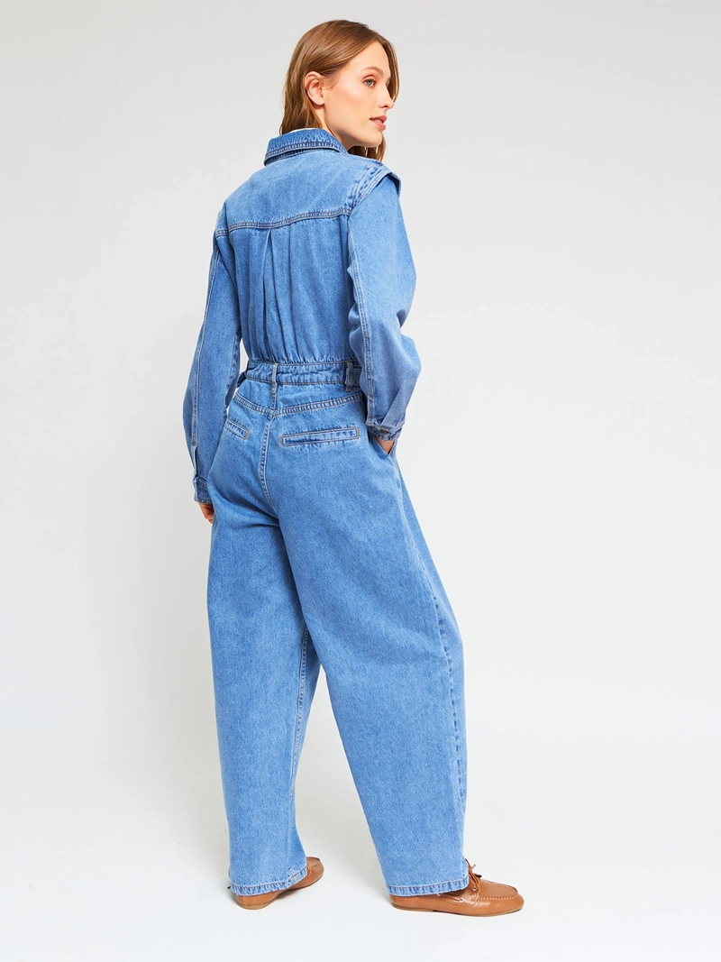ENTERITO MUJER MARQUIS ALGODÓN DENIM - 2