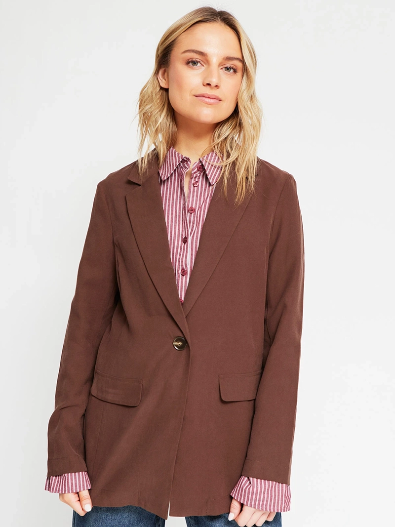BLAZER MUJER INDEX CORTO BÁSICO - 2