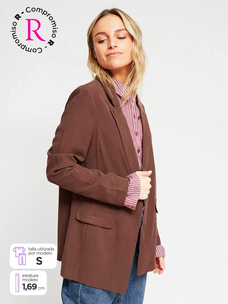 BLAZER MUJER INDEX CORTO BÁSICO - 1