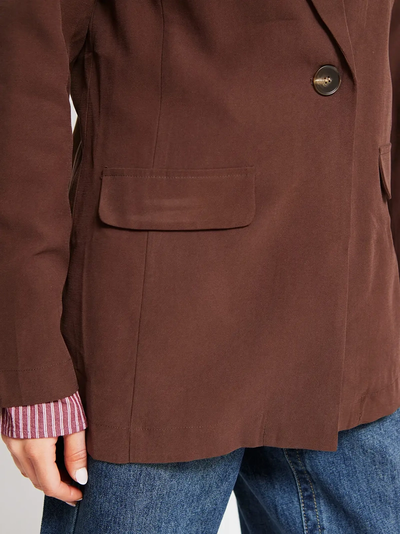 BLAZER MUJER INDEX CORTO BÁSICO - 4