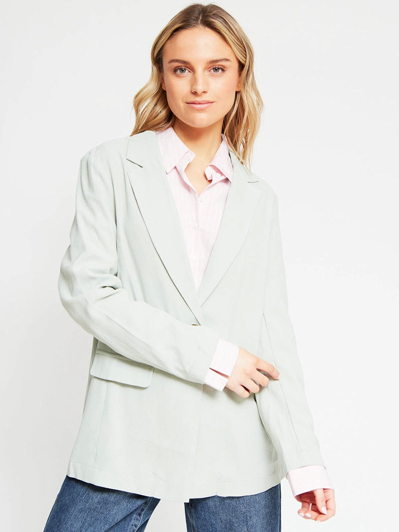 BLAZER MUJER INDEX CORTO BÁSICO - 2
