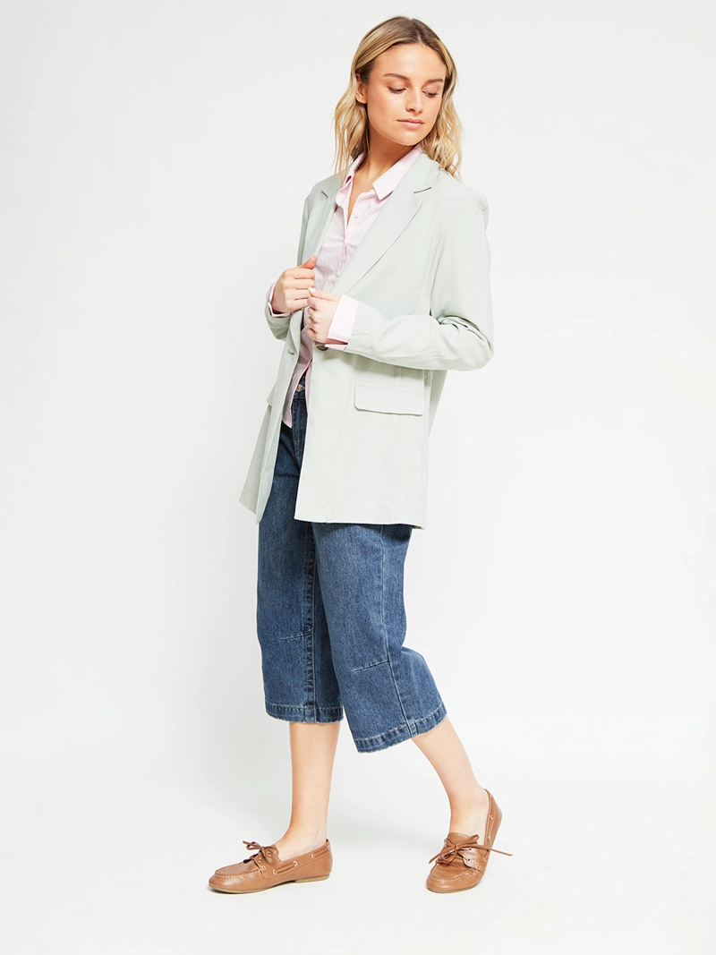 BLAZER MUJER INDEX CORTO BÁSICO - 5