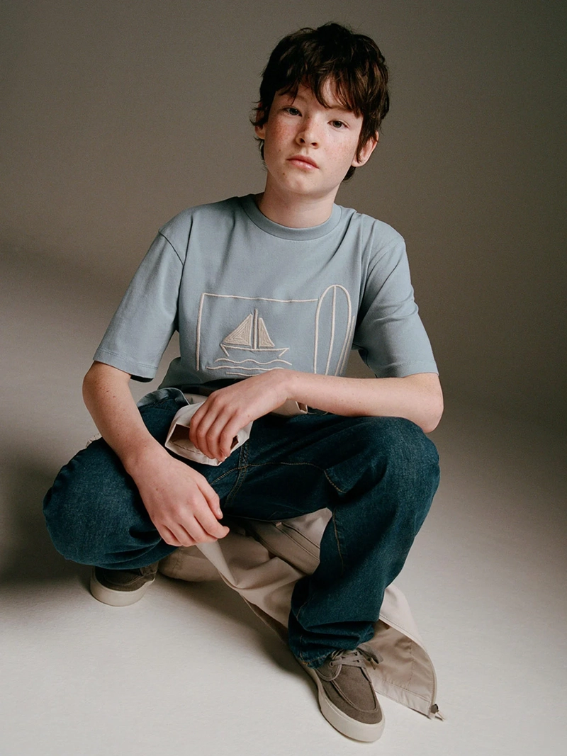 POLERA NIÑO SFERA MANGA LARGA - 3