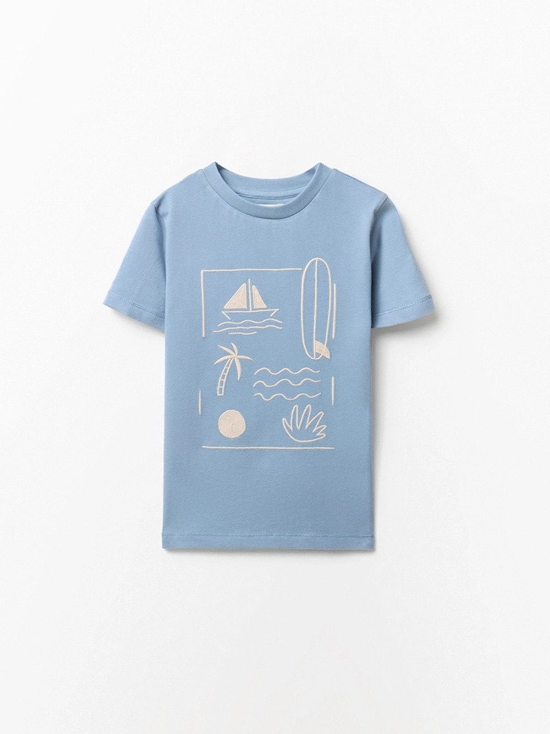 POLERA NIÑO SFERA MANGA LARGA - 5