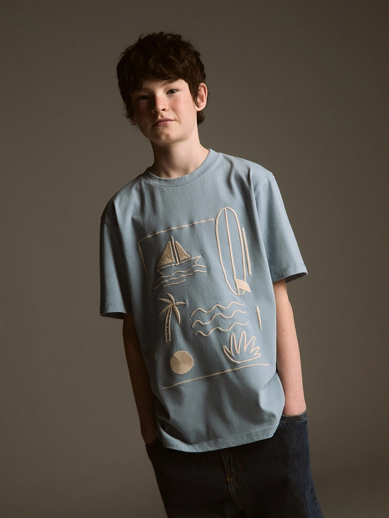 POLERA NIÑO SFERA MANGA LARGA - 2