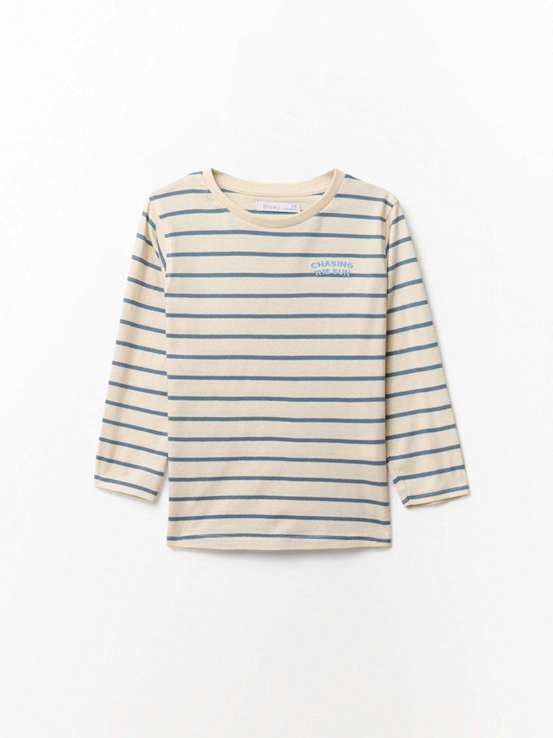 POLERA NIÑO SFERA MANGA LARGA - 1