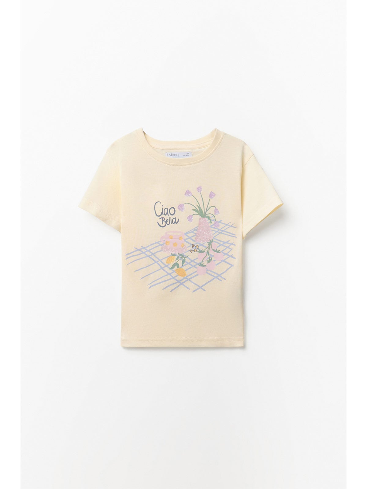 POLERA NIÑA SFERA MANGA LARGA CUELLO REDONDO