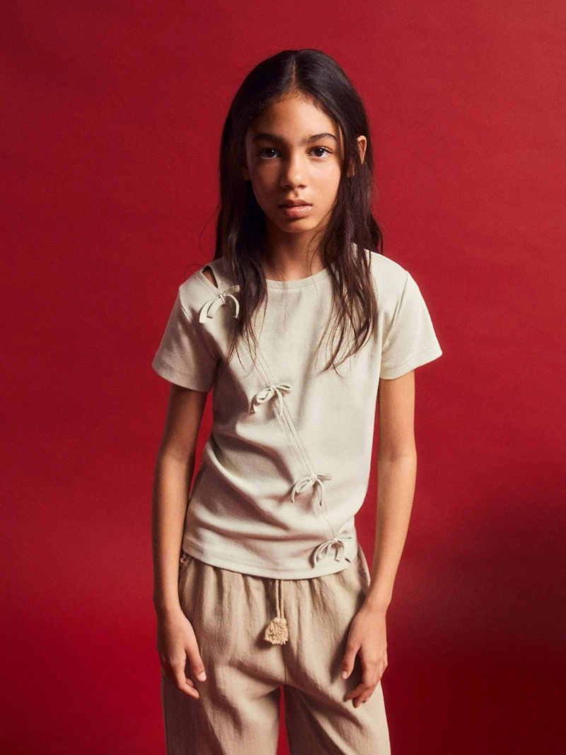 POLERA NIÑA SFERA MANGA LARGA - 1
