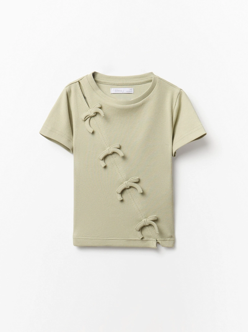 POLERA NIÑA SFERA MANGA LARGA - 3