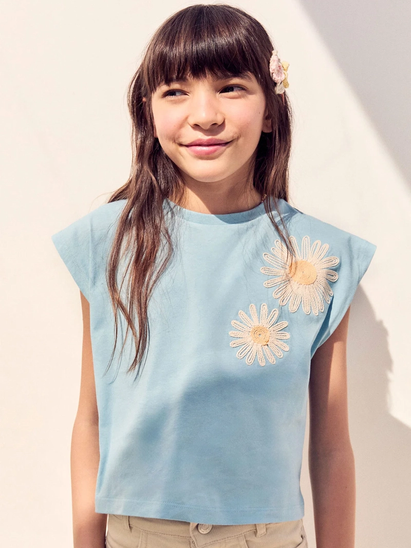POLERA NIÑA SFERA MANGA LARGA - 1