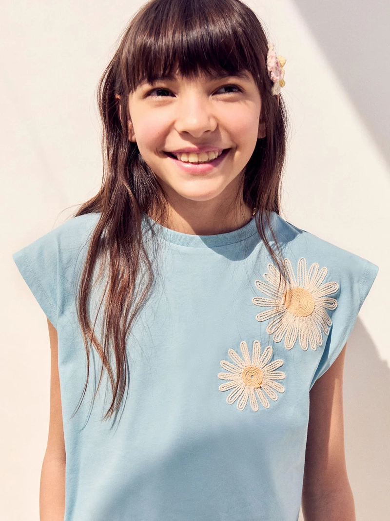 POLERA NIÑA SFERA MANGA LARGA - 3