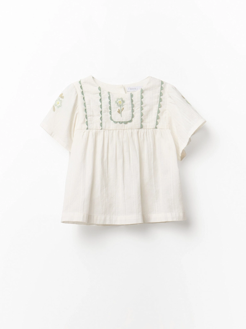 BLUSA NIÑA SFERA MANGA LARGA - 5