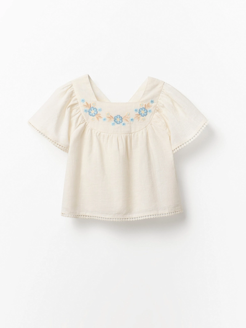BLUSA NIÑA SFERA MANGA LARGA - 1