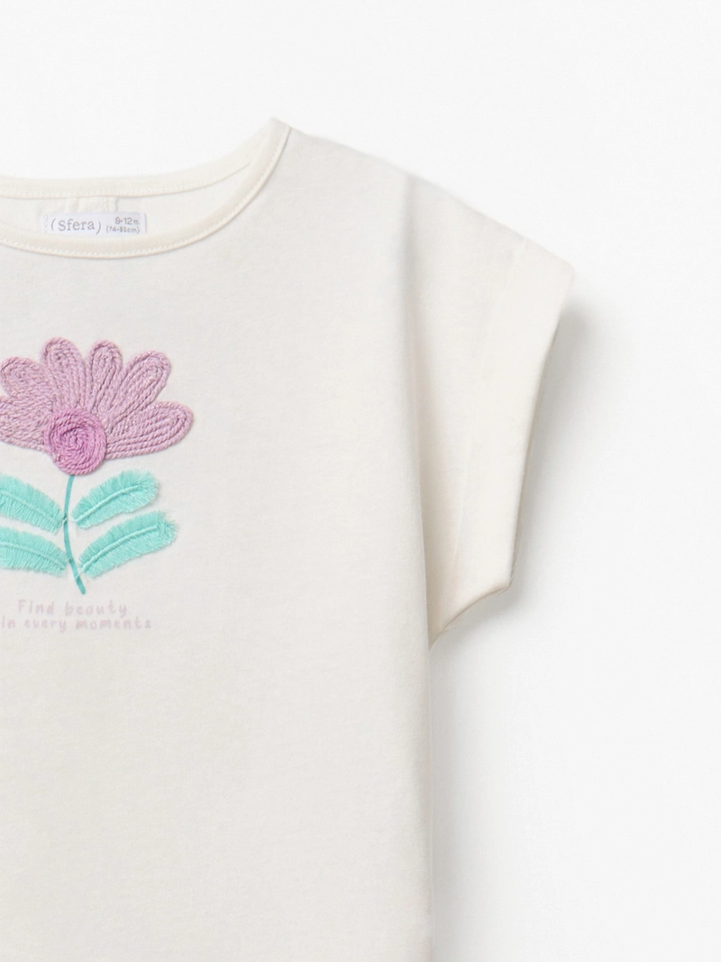 POLERA NIÑA SFERA MANGA LARGA - 3