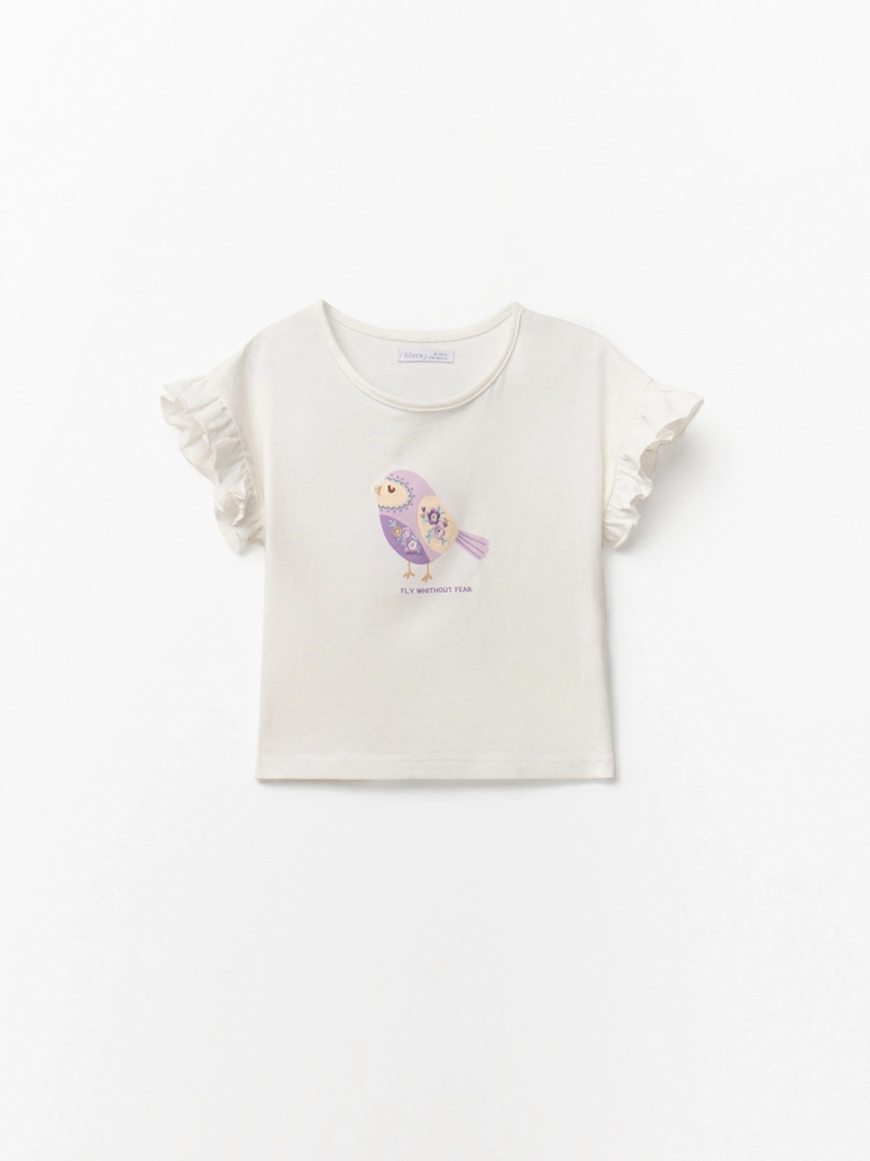 POLERA NIÑA SFERA MANGA LARGA - 5